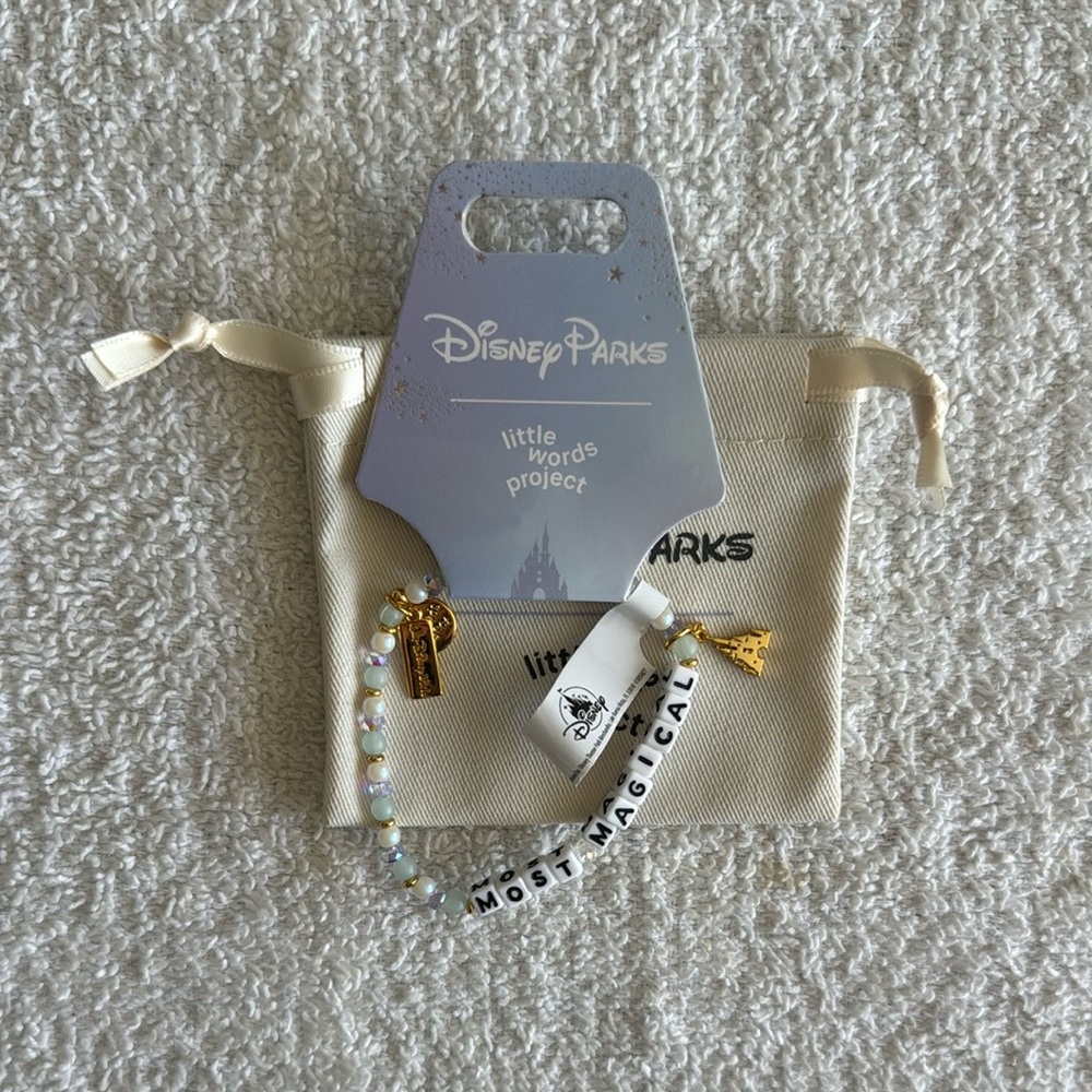 Little Words Project x Disney Parks “Most Magical” Beaded Bracelet